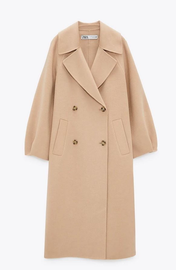 Καμηλό παλτό, Zara.