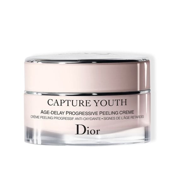 Κρέμα προσώπου Capture Youth Age-Delay Progressive Peeling Creme, του Dior.